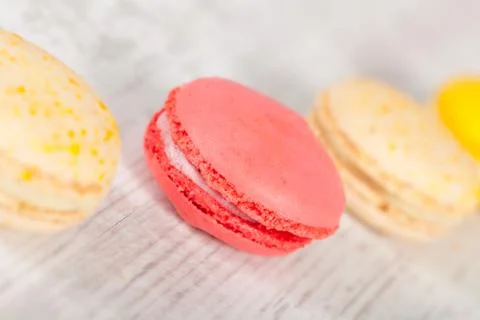 French macarons Stock Photos