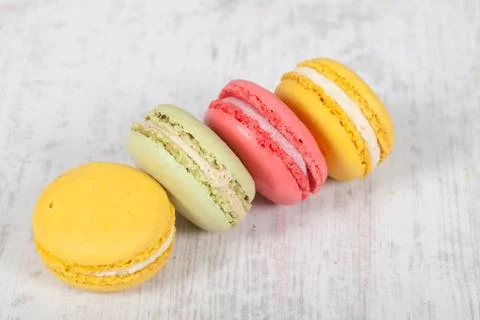 French macarons Stock Photos