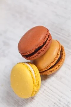 French macarons Stock Photos