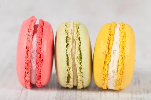 French macarons Foto stock