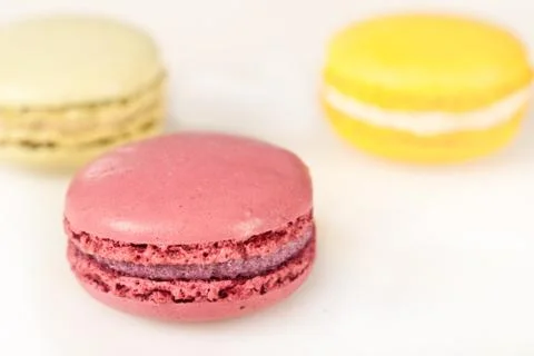French macarons Stock Photos