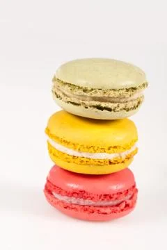 French macarons Stock Photos