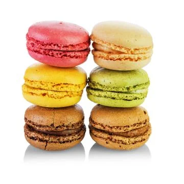 French Macarons Stockfoto's