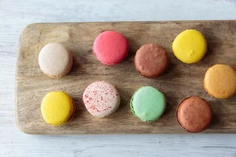 French macarons 写真素材