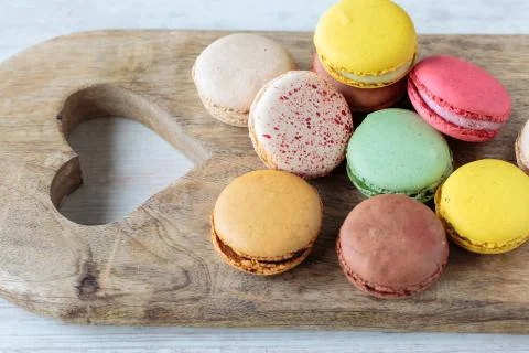 French macarons Stock Photos