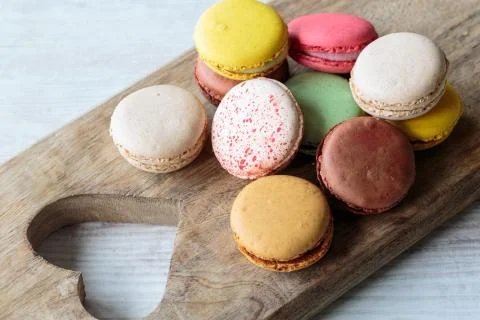 French macarons Stockfoto's