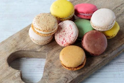 French macarons Stockfoto's