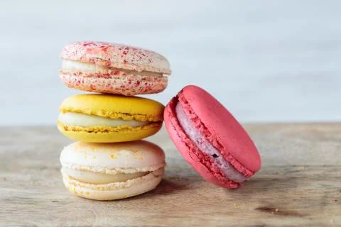 French macarons Stock Photos