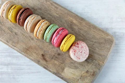 French macarons Stock Photos