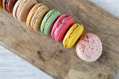 French macarons Stock Photos