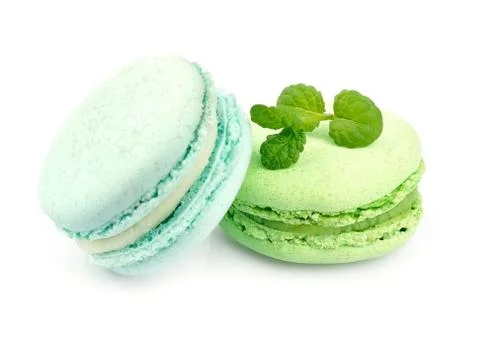 French macaroons . Stock Photos