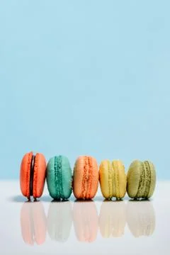 French macaroons Stock Photos