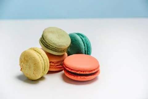 French macaroons Stock Photos