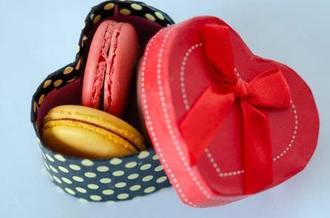French macaroons Stock Photos