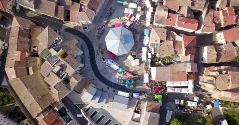 French Market Stock Footage 124995108