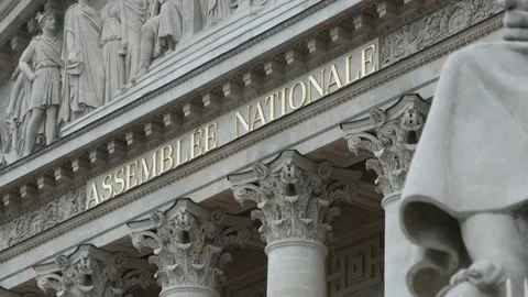The French National Assembly opens its doors to the public, París (es-ES), FR -  Stock Footage 250478632