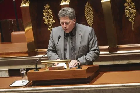 French National Assembly votes bill on end of life, Paris, France - 27 May 2025 Stock Photos
