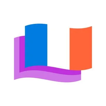 French national flag vector design element Stock Illustration