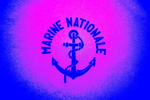 French navy Stock-Illustration