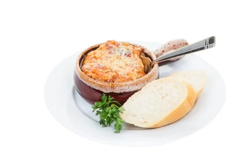 French onion soup Stock Photos