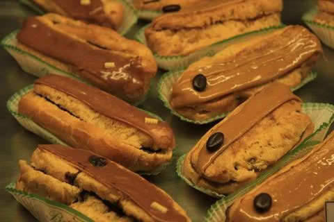 French pastry Stock Photos