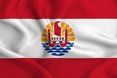French Polynesia Stock Illustration