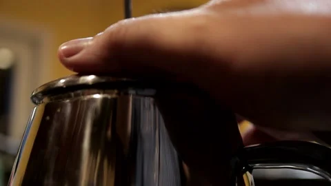 French Press Closing Stock Footage 140362885
