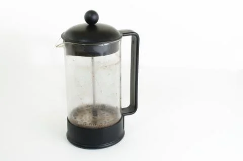 French Press Coffee Maker Stock Photos