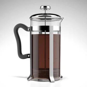 French press 스톡 일러스트