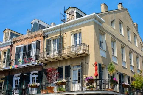 French quarter Stock Photos