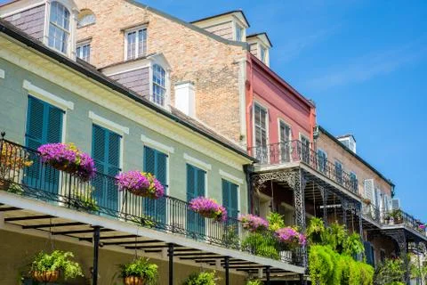 French quarter Stock Photos