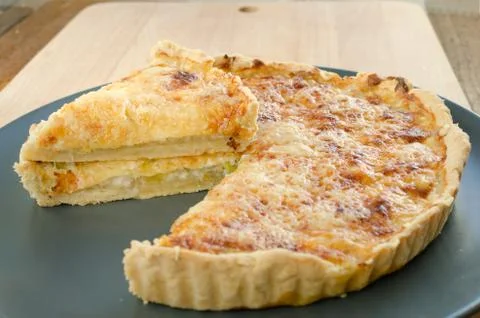 French quiche Stock Photos