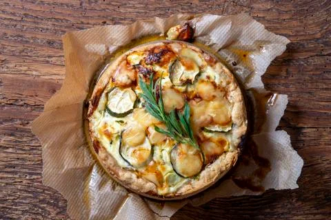 French quiche Stock Photos