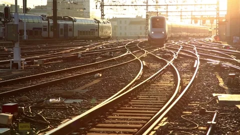 French railroad Stock Footage 132425651
