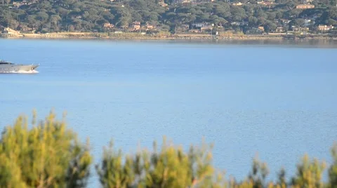 FRENCH RIVIERA MOTOR LAUNCH Vídeo Stock 46091077