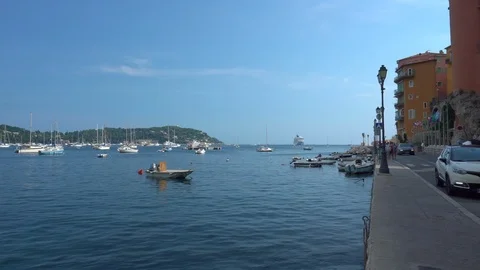 French Riviera - Pan Stock Footage 112213776