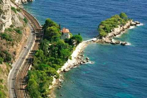 French riviera Stock Photos