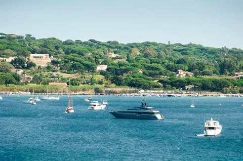 French riviera views Stock Photos