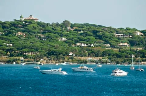 French riviera views Stock Photos