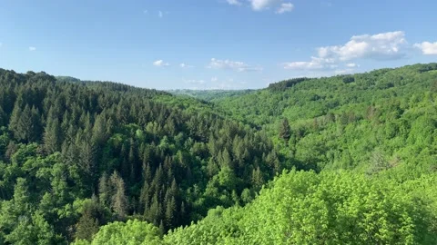 French Rolling Hills Stock Footage 193736586