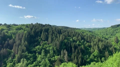 French Rolling Hills Stock Footage 193736588