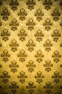 French royal flower background pattern Stock-Fotos