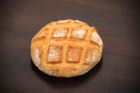 French rustic round bread  Stock-Fotos