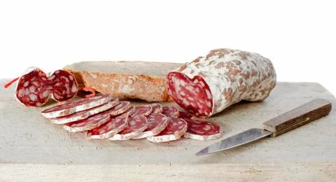 French saucisson Stock Photos