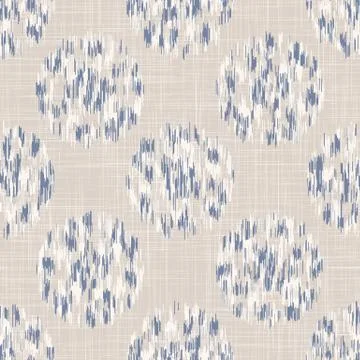 French shabby chic stylized dotty vector texture background. Linen blue polka Stock Illustration