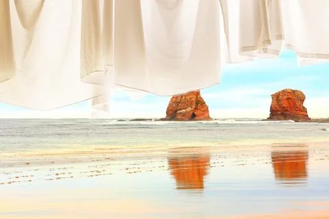 French shore Foto stock