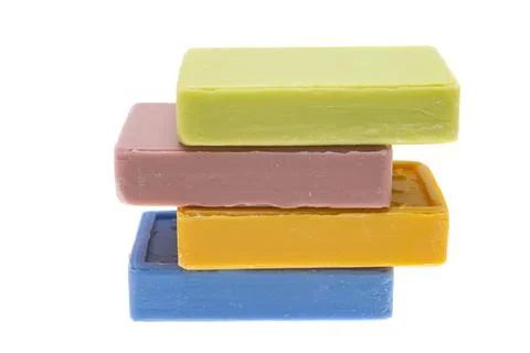 French soap isolated Stock Photos
