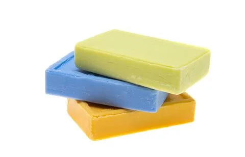 French soap isolated Stock Photos