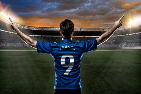 French soccer player Stock Photos