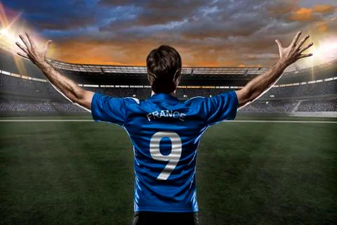 French soccer player Stock Photos